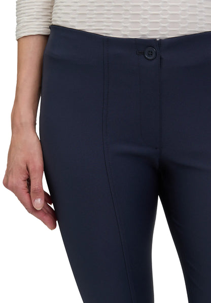 Betty Barclay Dark Sky Women Slim Fit Business Trousers SKU: 6812-2150_8345 Image 04