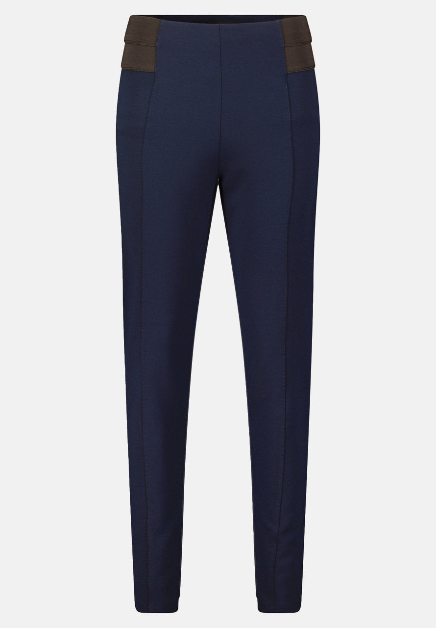 Basic Trousers With Elastic Waistband_04