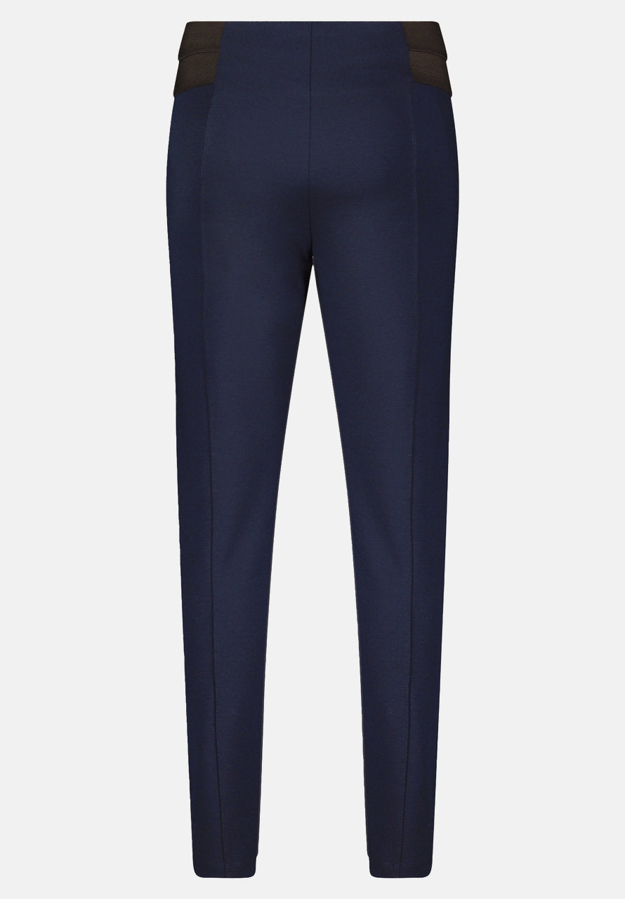 Basic Trousers With Elastic Waistband_05