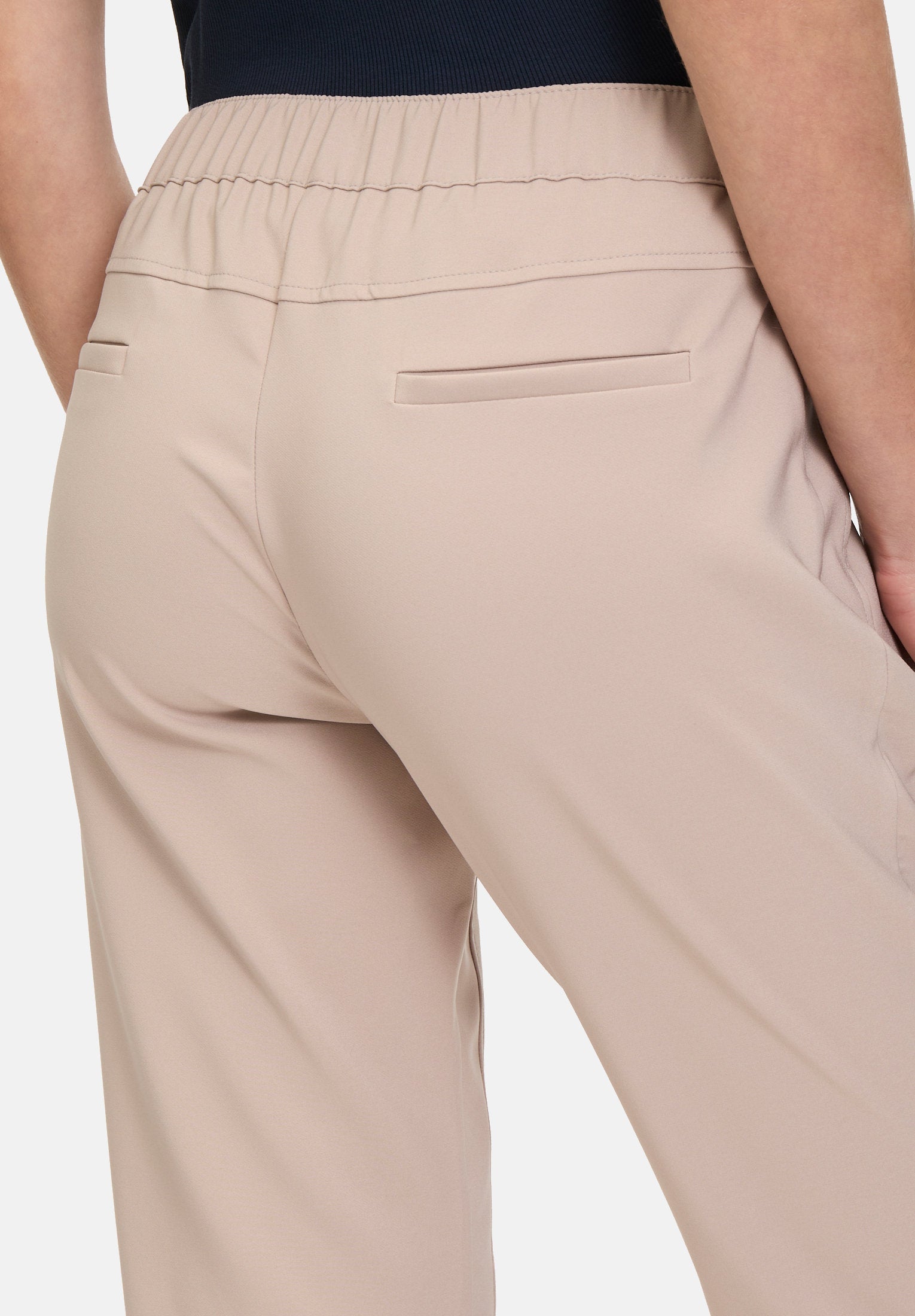 Stretch Trousers with Elastic Waistband_6815-1080_7316_07
