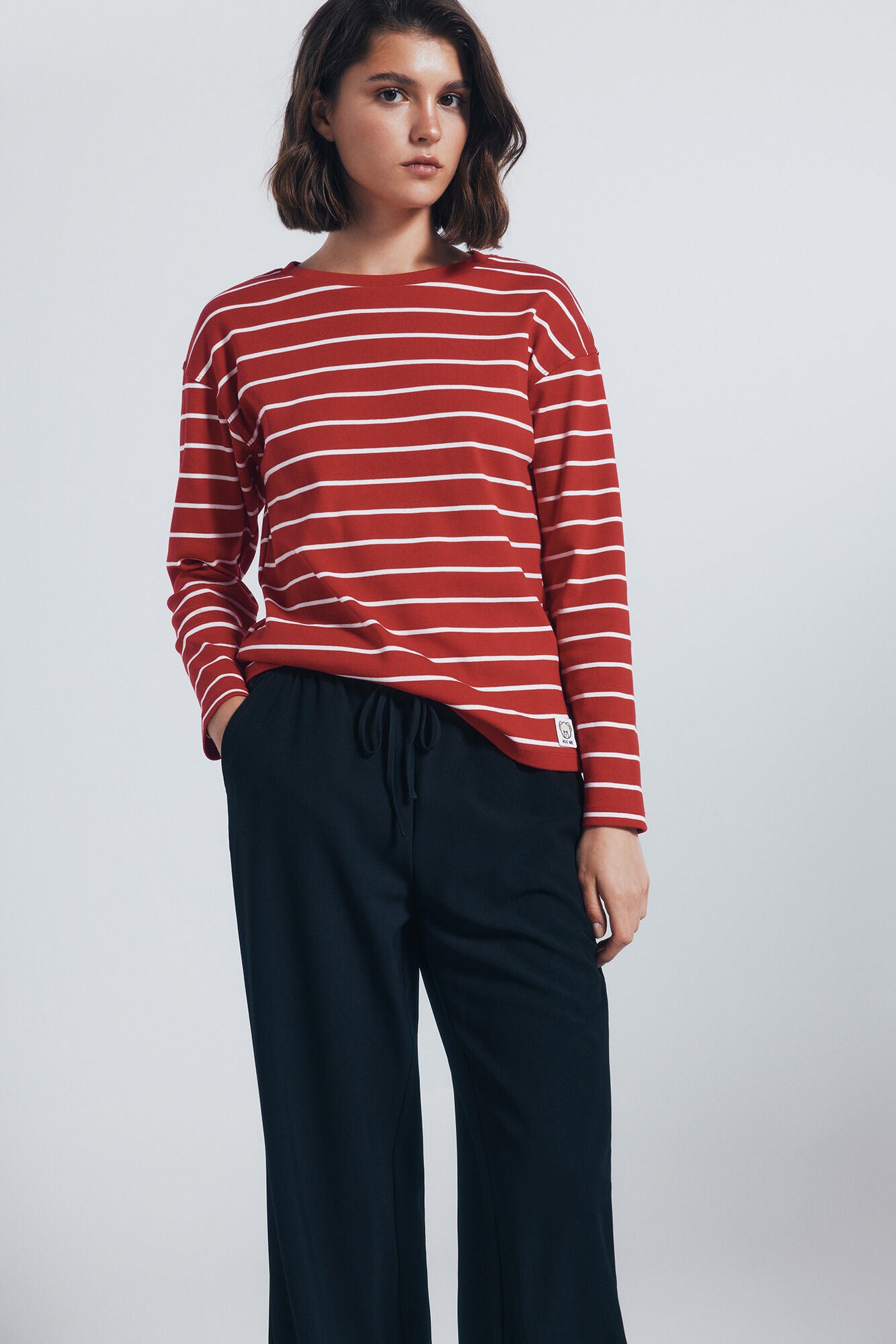 Springfield_Black_Wide Jogger Pants_6832068_01_03