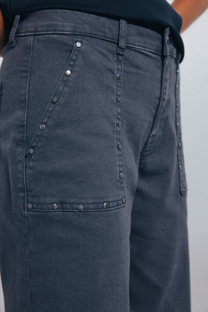 Springfield_Charcoal_Grey_Studded Culottes Jeans_6832078_40_04