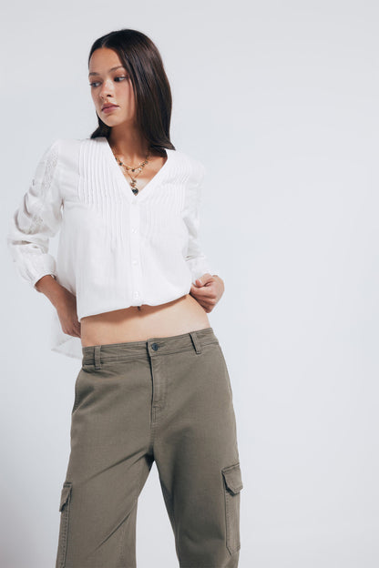 Springfield_Light_Khaki_Cotton Cargo Pants_6832079_94_06