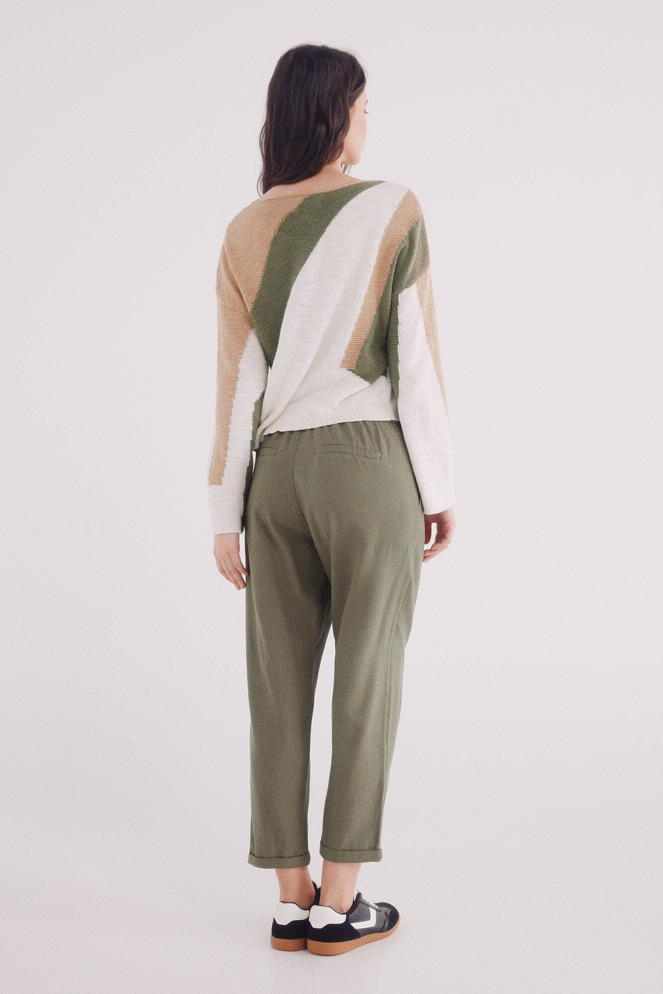 Springfield_Cotton Lyocell Jogger Pants_6839223_93_05