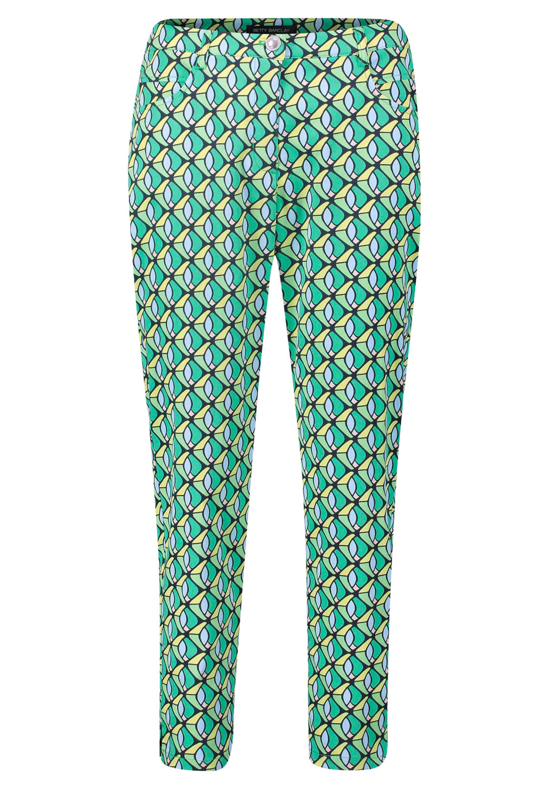 Patterned Slim Fit Chino Trousers_6889 2498_5880_01