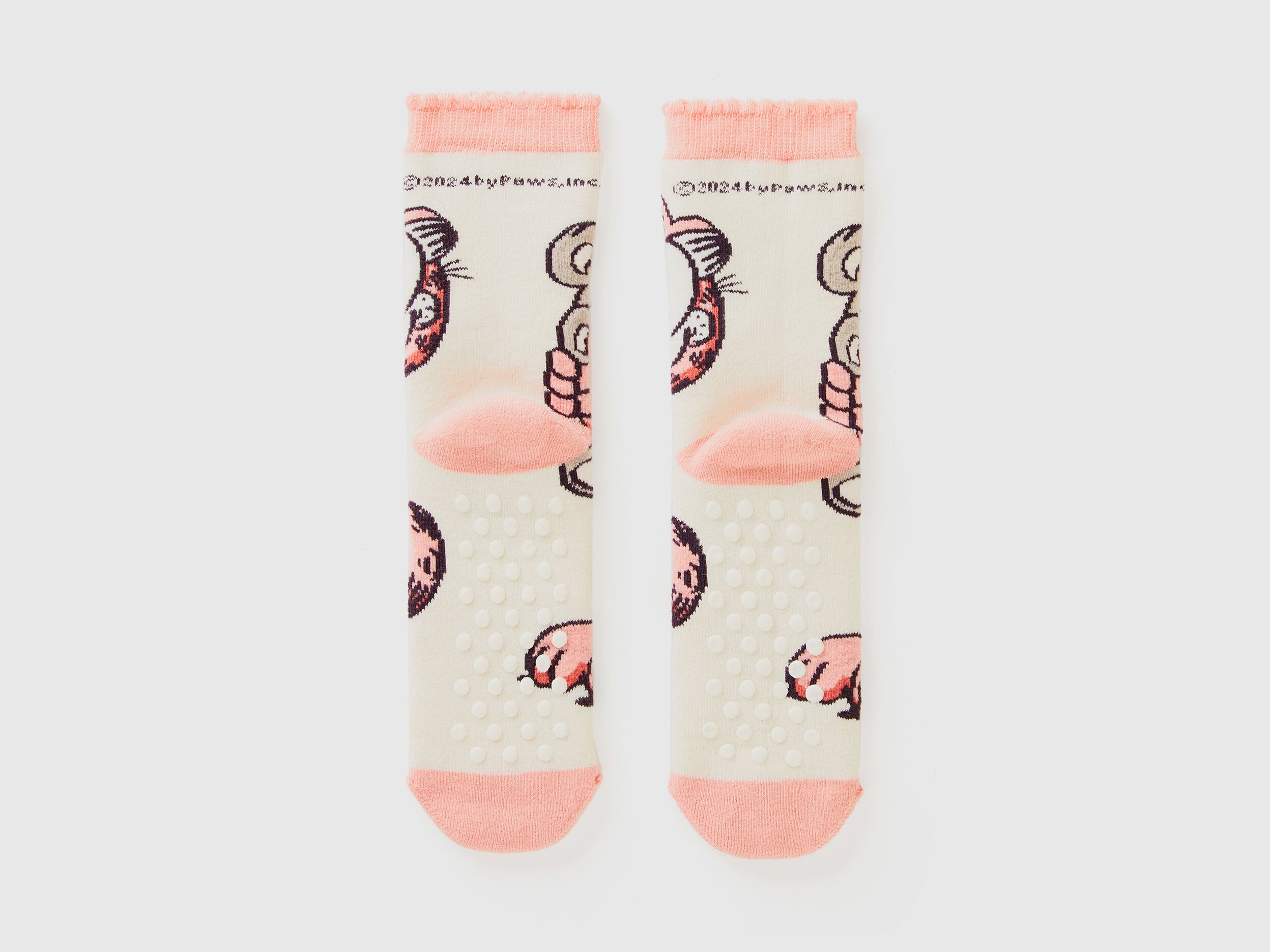 Garfield Non-Slip Socks ©2024 By Paws, Inc._6AO30703H_901_02