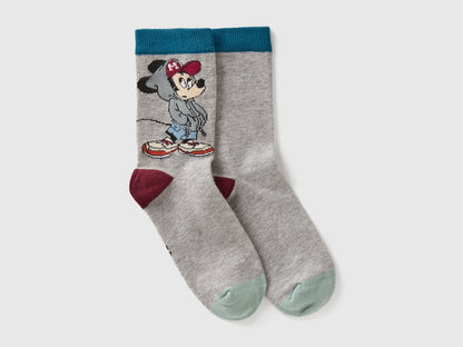 Benetton_Light Gray_©Disney Mickey Mouse Socks_6AO30704H_902_01