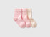 Benetton Multi-color New Born Three Pairs of Socks SKU: 6AO3R700G_901 Image 01