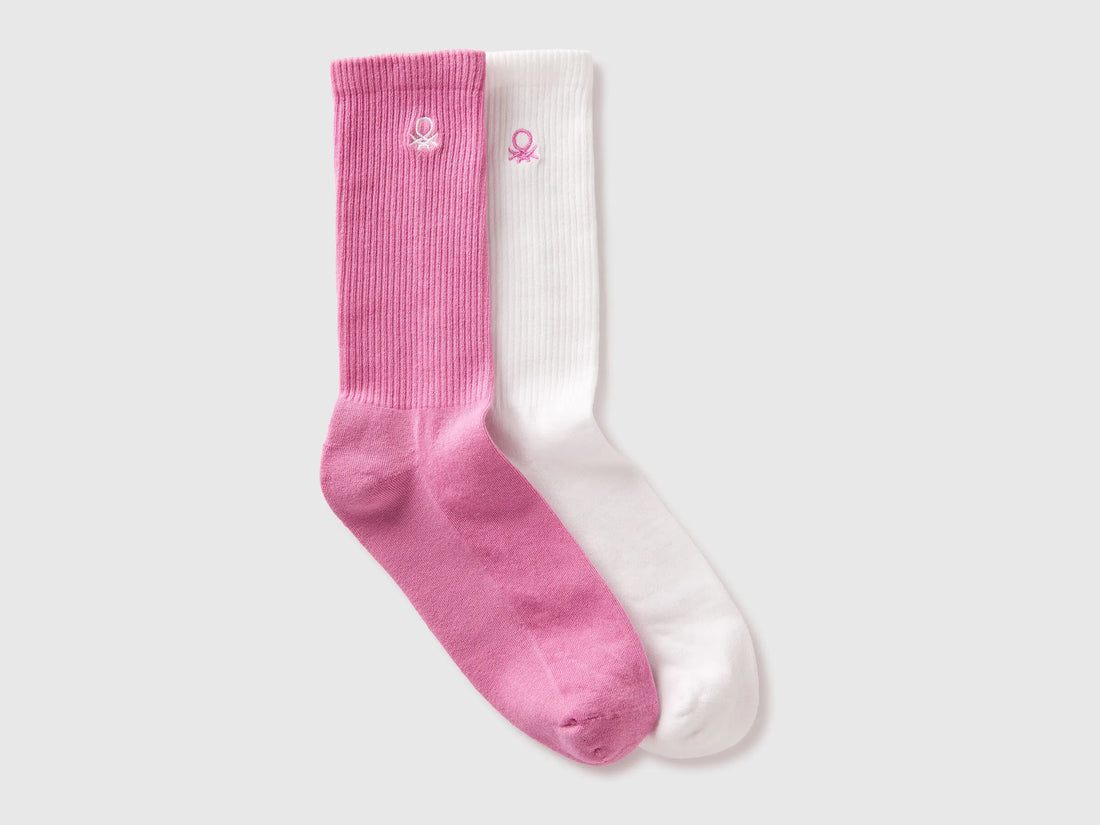 Benetton Multi-color Boys Set of Sports Socks SKU: 6AO5R7005_905 Image 01