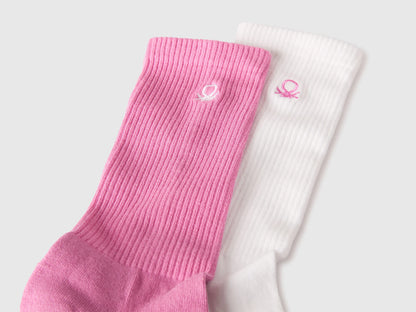 Benetton Multi-color Boys Set of Sports Socks SKU: 6AO5R7005_905 Image 02