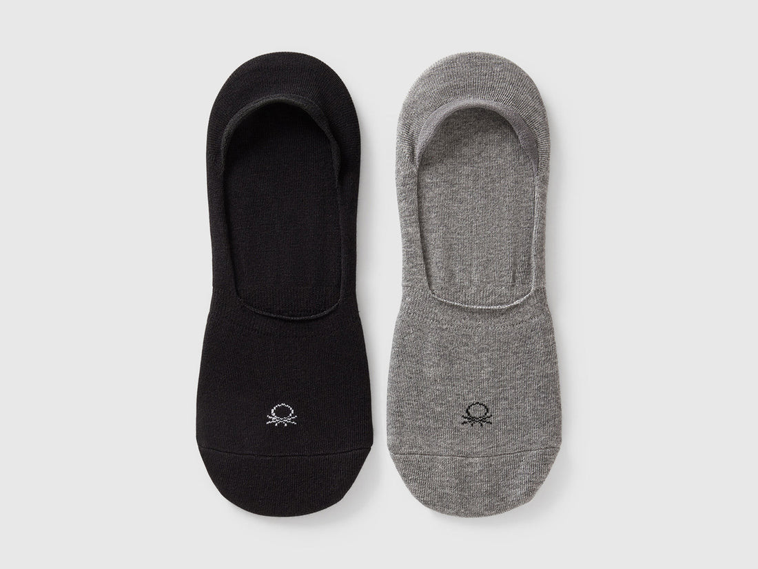 Benetton_Two Pairs of Solid Color Ankle Socks_6AO6H21JL_901_01