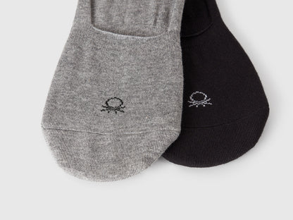 Benetton_Two Pairs of Solid Color Ankle Socks_6AO6H21JL_901_02