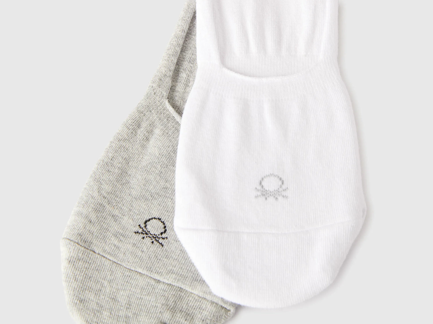 Benetton White Men, Women Two Pairs of Ghosts SKU: 6AO6V7008_902 Image 02