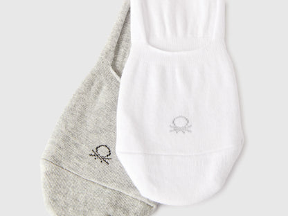 Benetton White Men, Women Two Pairs of Ghosts SKU: 6AO6V7008_902 Image 02