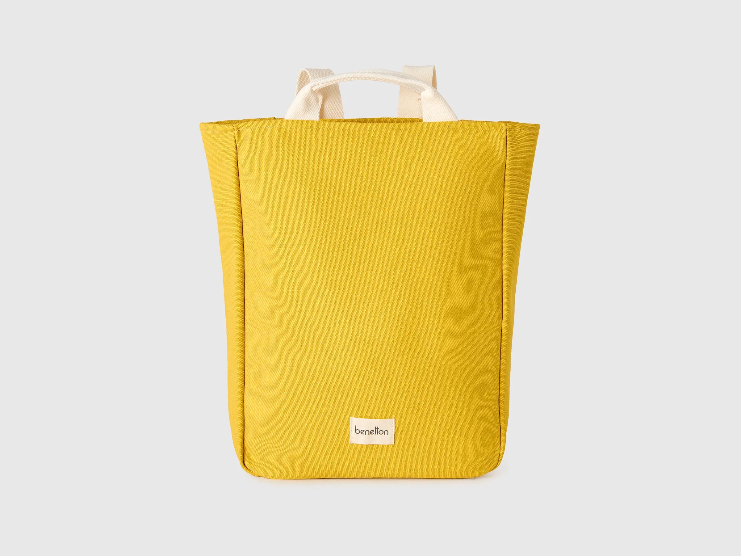 Benetton Yellow Women Yellow Backpack Bag SKU: 6E0VVY02I_906 Image 01