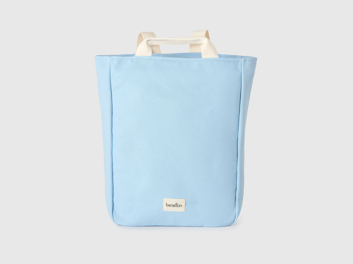 Benetton Light Blue Men, Women Blue Backpack Bag SKU: 6E0VVY02I_907 Image 01