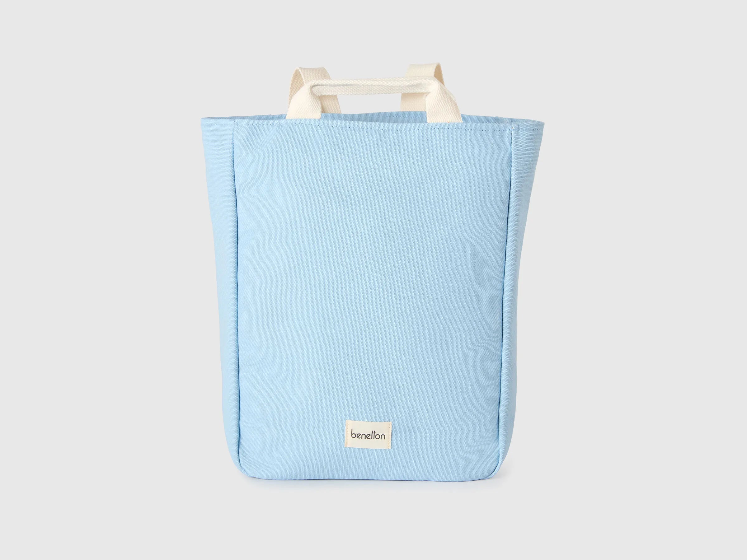 Benetton Light Blue Men, Women Blue Backpack Bag SKU: 6E0VVY02I_907 Image 01