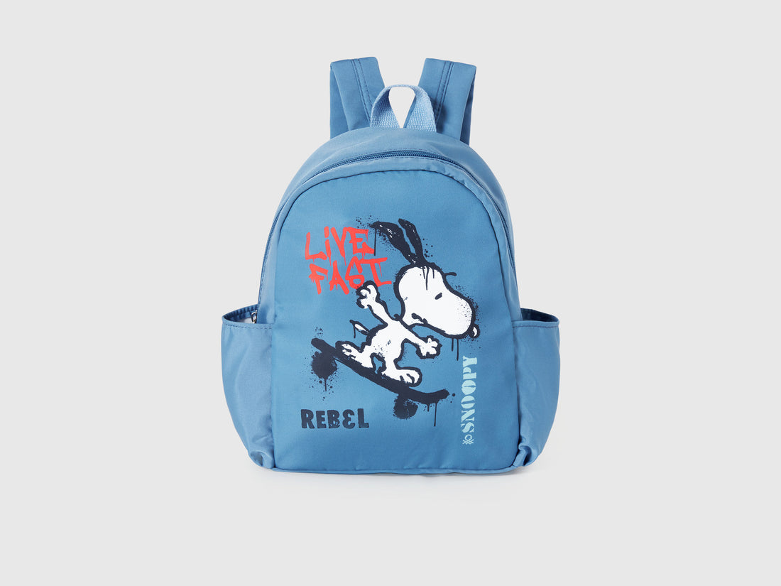 Benetton_Light Blue_Snoopy ©Peanuts Rucksack_6E91GY00T_0W2_01