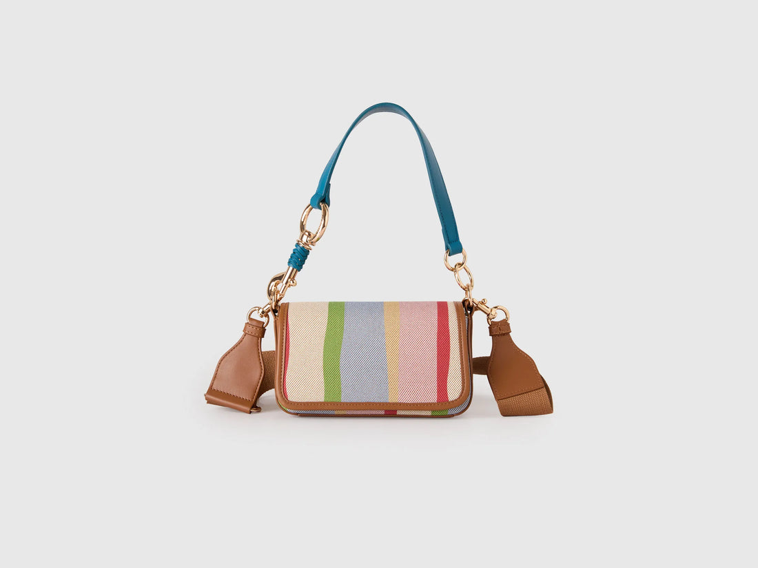 Benetton Camel Women Be Bag Mini Multicolor SKU: 6F6XVY033_902 Image 01
