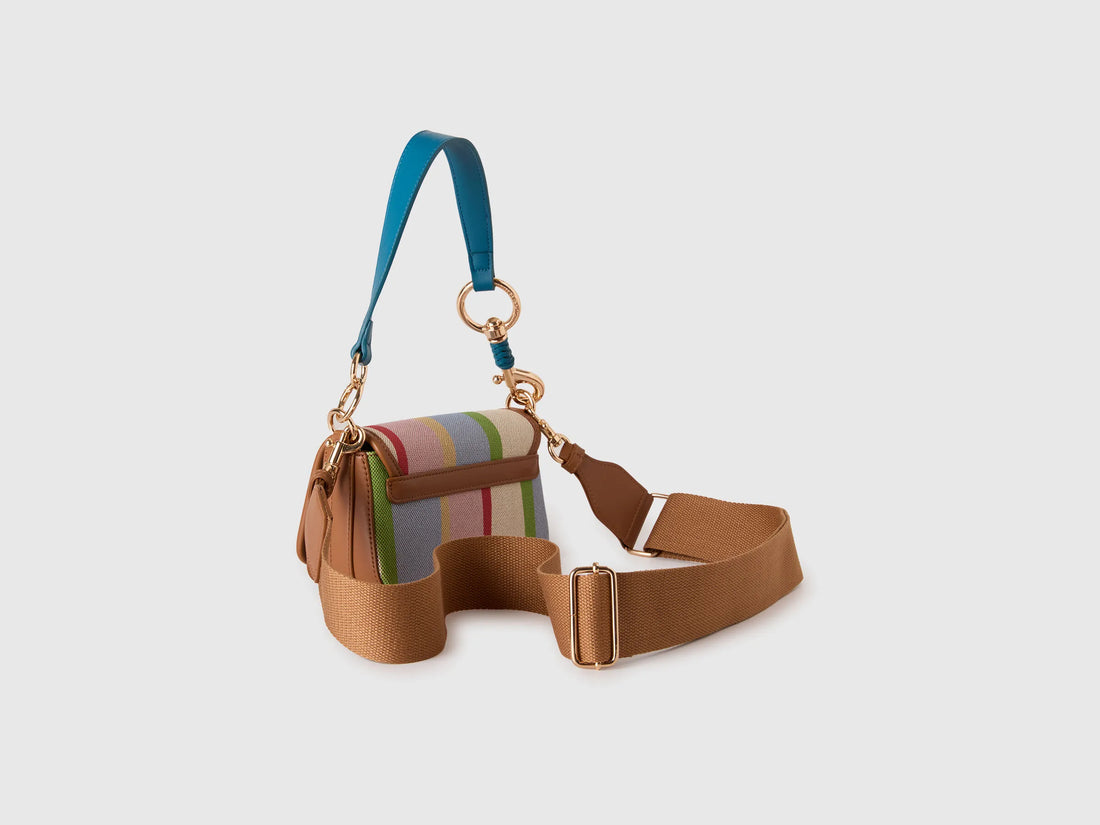 Benetton Camel Women Be Bag Mini Multicolor SKU: 6F6XVY033_902 Image 02