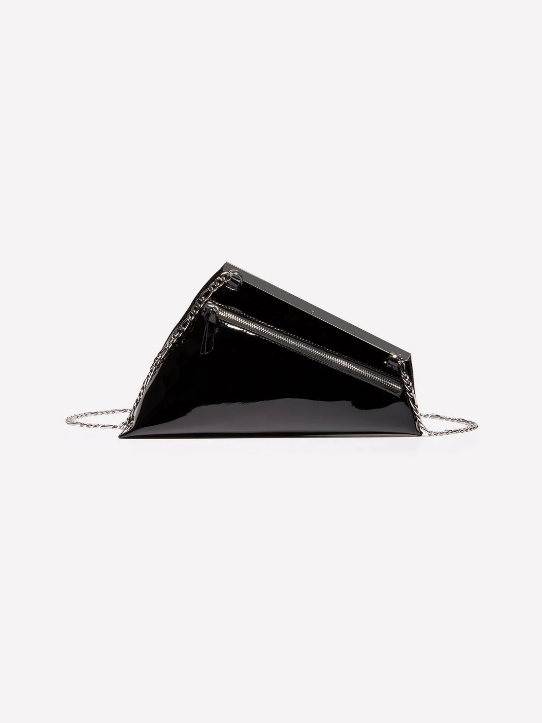 Sisley Black Women Painted Asymmetric Clutch SKU: 6FBHWY06A_700 Image 01