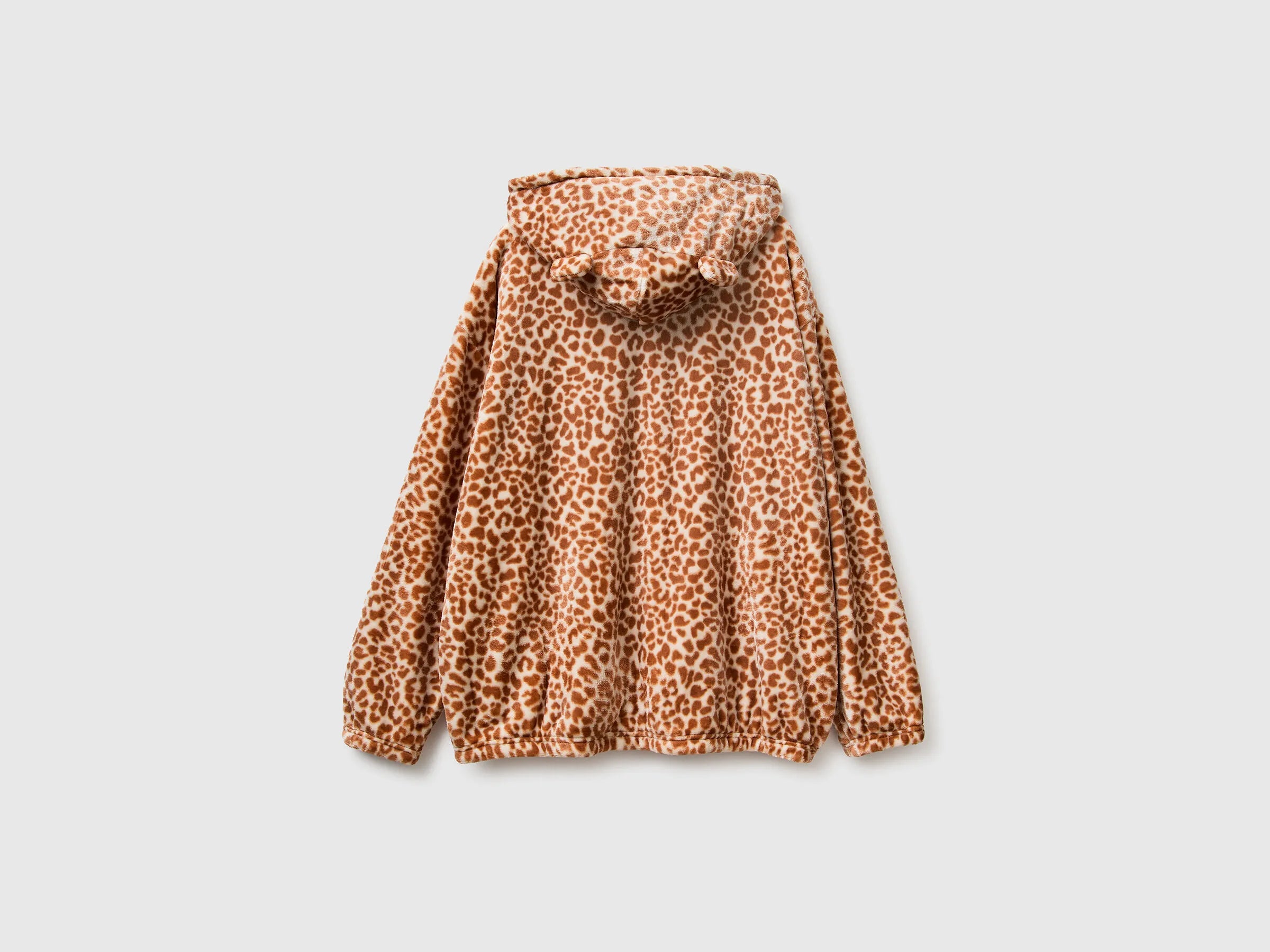 Benetton_Beige_Animal Print Robe in Faux Fur_6FK81800P_903_02