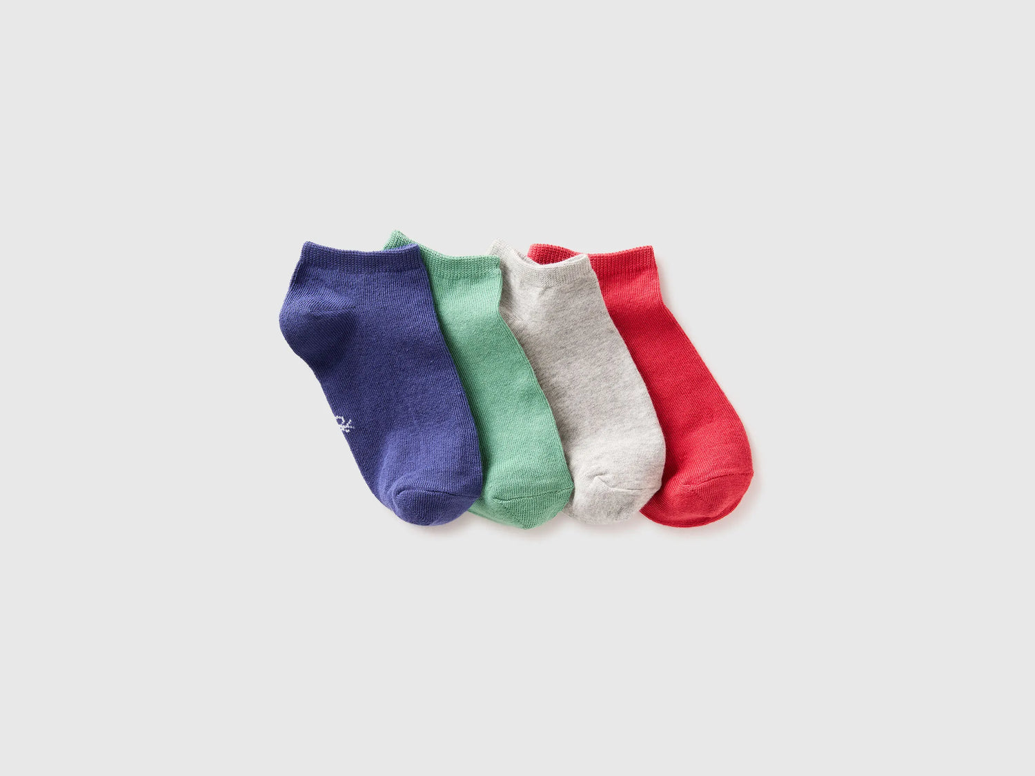 Benetton Multi-color Boys Set of Short Socks SKU: 6GRDR7002_907 Image 01