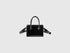 Benetton Black Women Mini Patent Leather Bag SKU: 6IEBVY037_901 Image 01