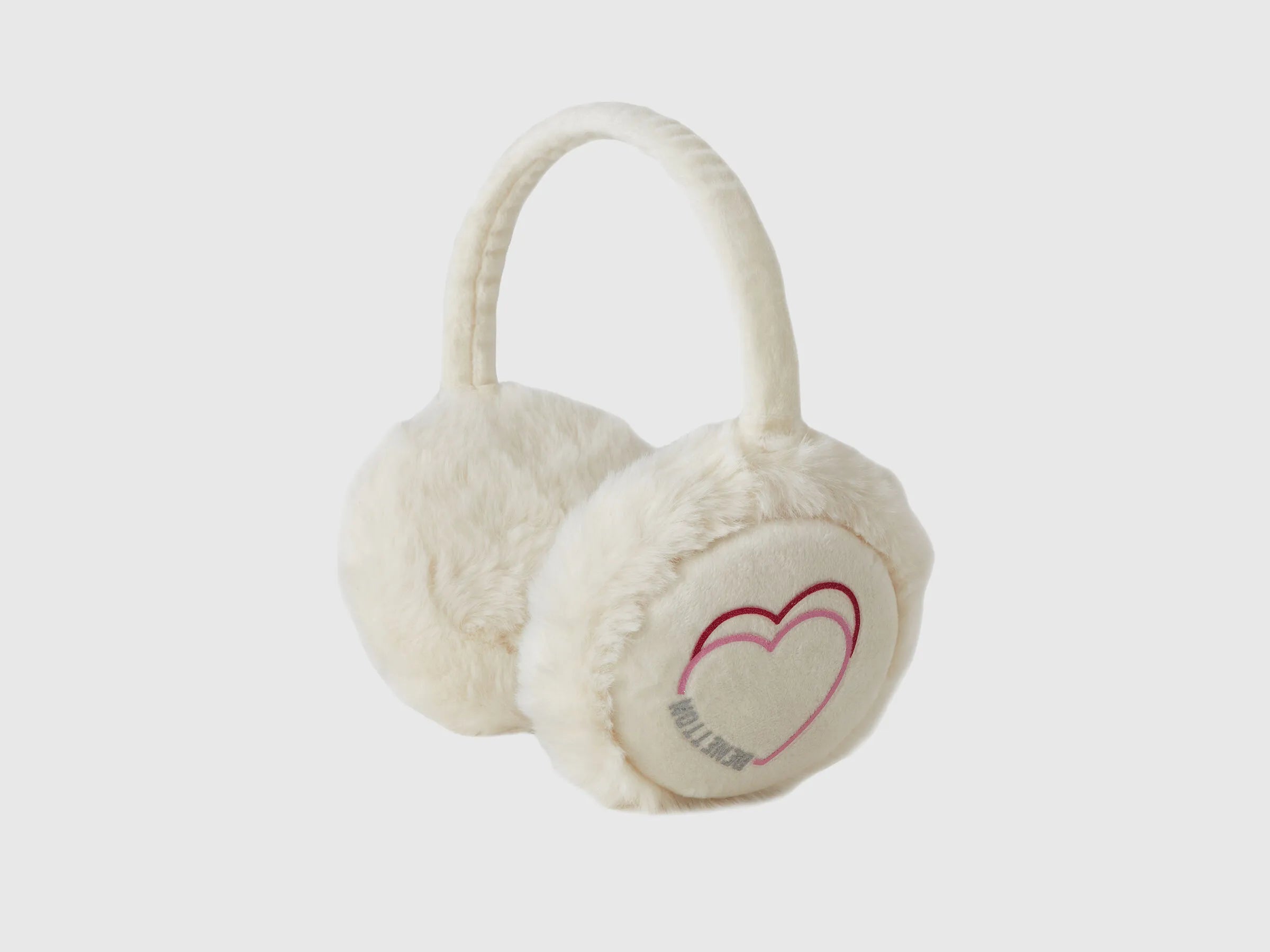 Benetton_Creamy White_Earmuffs in Faux Fur_6K0ZC800U_0R2_02