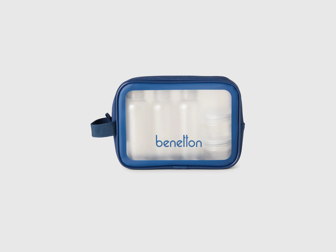 Benetton Blue Women Blue Beauty Case SKU: 6KYWVY023_903 Image 01