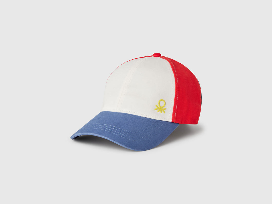Benetton_Multicolor Baseball Hat_6L1ECA025_11W_01