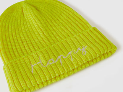 Neon Yellow Beanie with Embroidery_6LOWDA015_40C_03