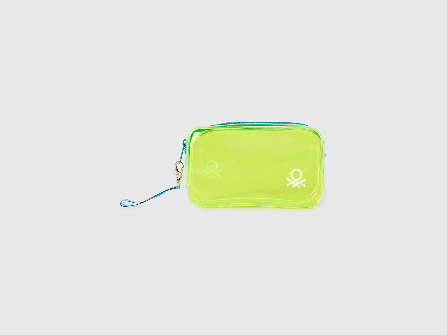 Benetton_Green_Beauty Case in PVC with Logo_6OKDVY00F_40C_01