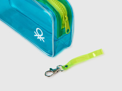 Benetton_Blue_Beauty Case in PVC with Logo_6OKDVY00F_40K_03