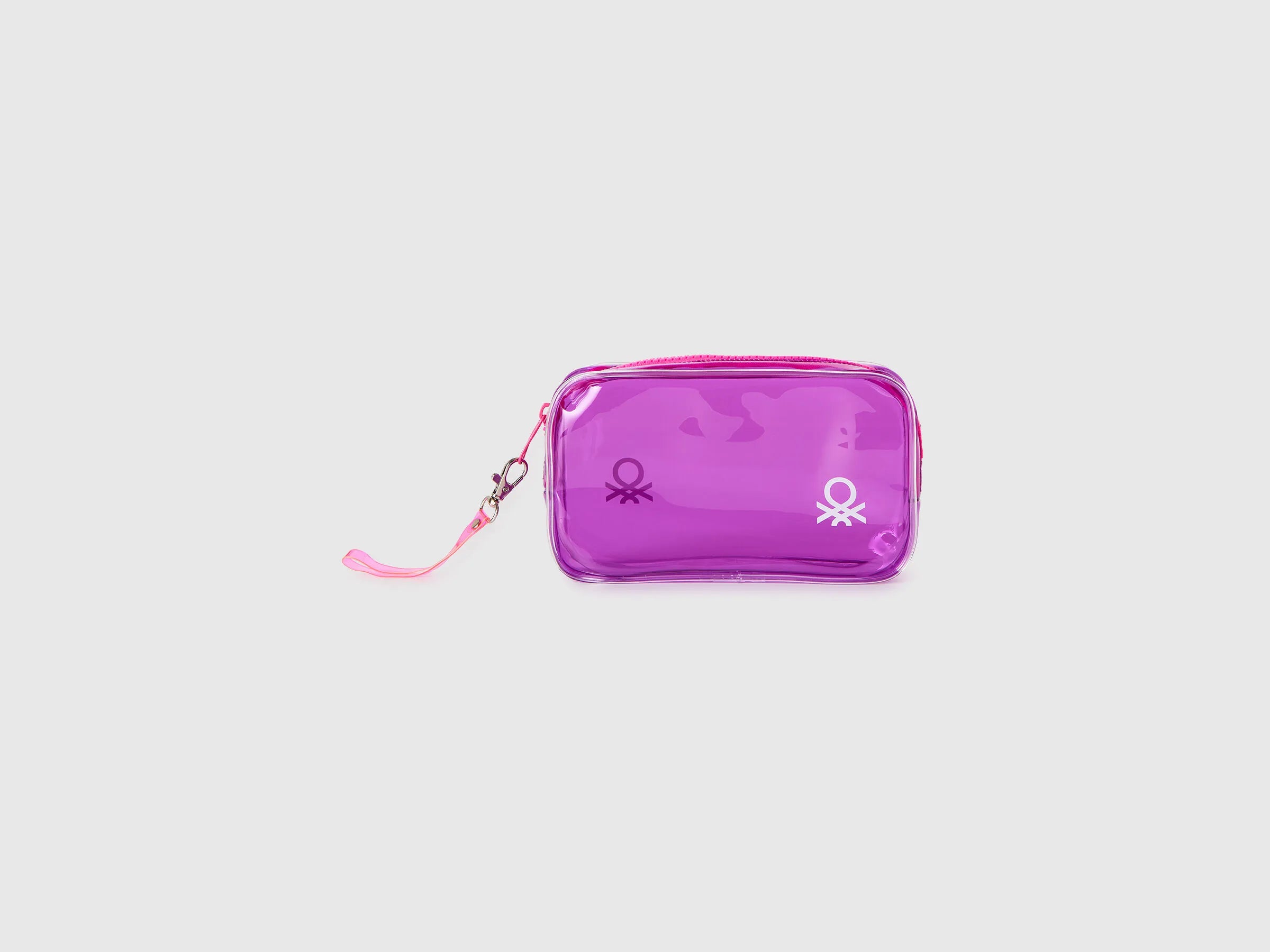Benetton_Purple_Beauty Case in PVC with Logo_6OKDVY00F_40U_01