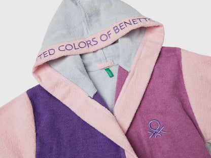 Benetton_Color Block Bathrobe_6ORD0800M_901_03