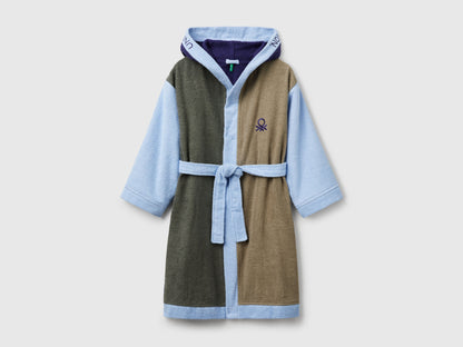 Benetton_Color Block Bathrobe_6ORD0800M_902_01