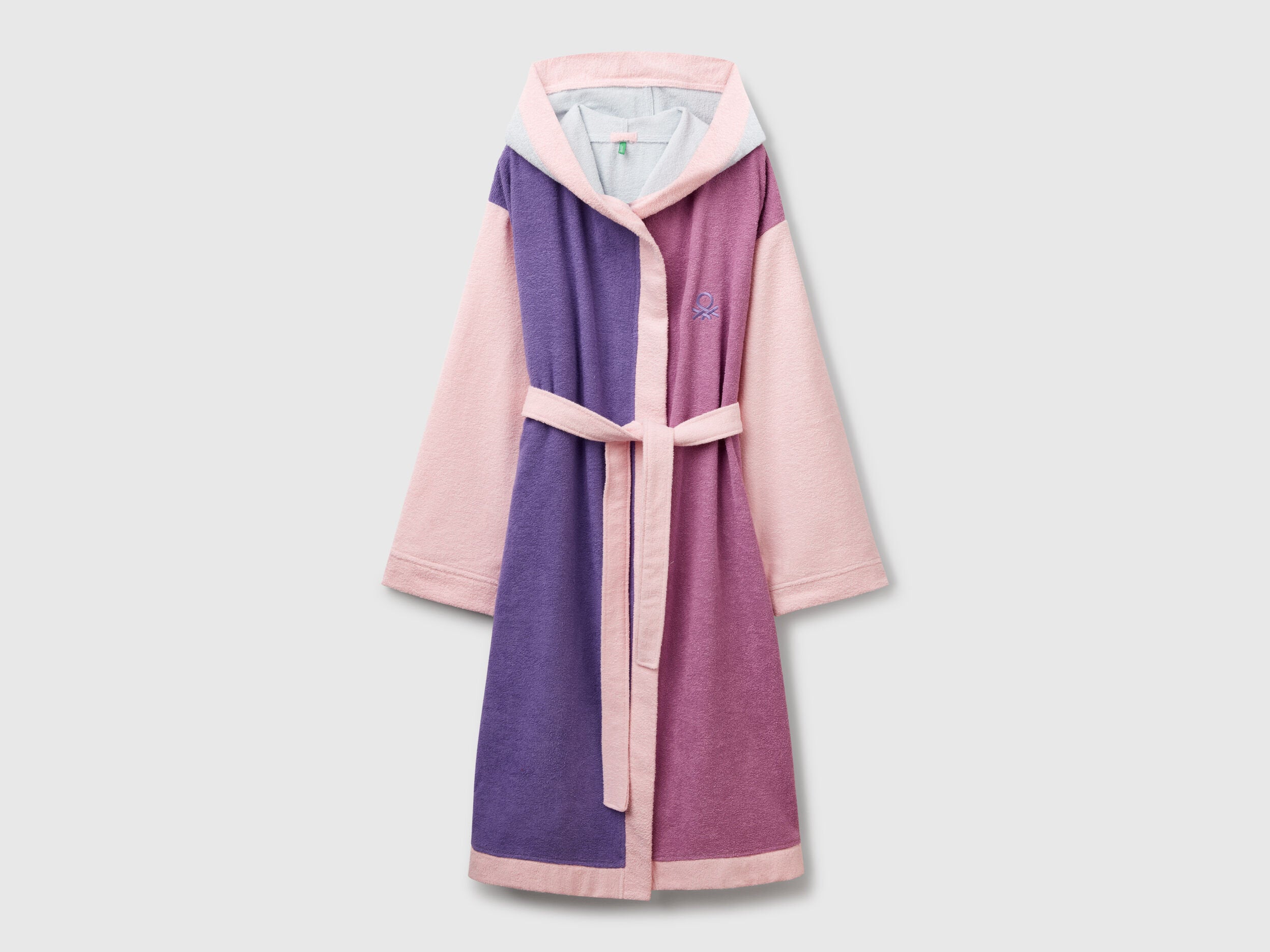 Benetton_Color Block Bathrobe_6ORD2801L_901_03