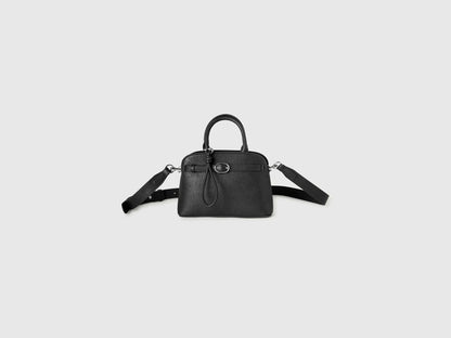 Benetton Black Women Mini Handbag with Shoulder Strap SKU: 6PPNVY03R_901 Image 01