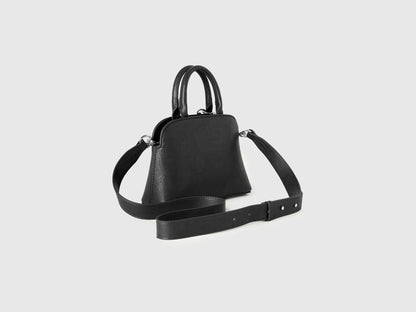 Benetton Black Women Mini Handbag with Shoulder Strap SKU: 6PPNVY03R_901 Image 02
