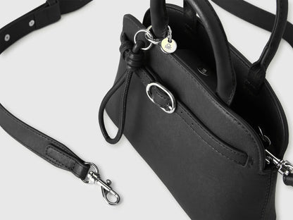Benetton Black Women Mini Handbag with Shoulder Strap SKU: 6PPNVY03R_901 Image 03