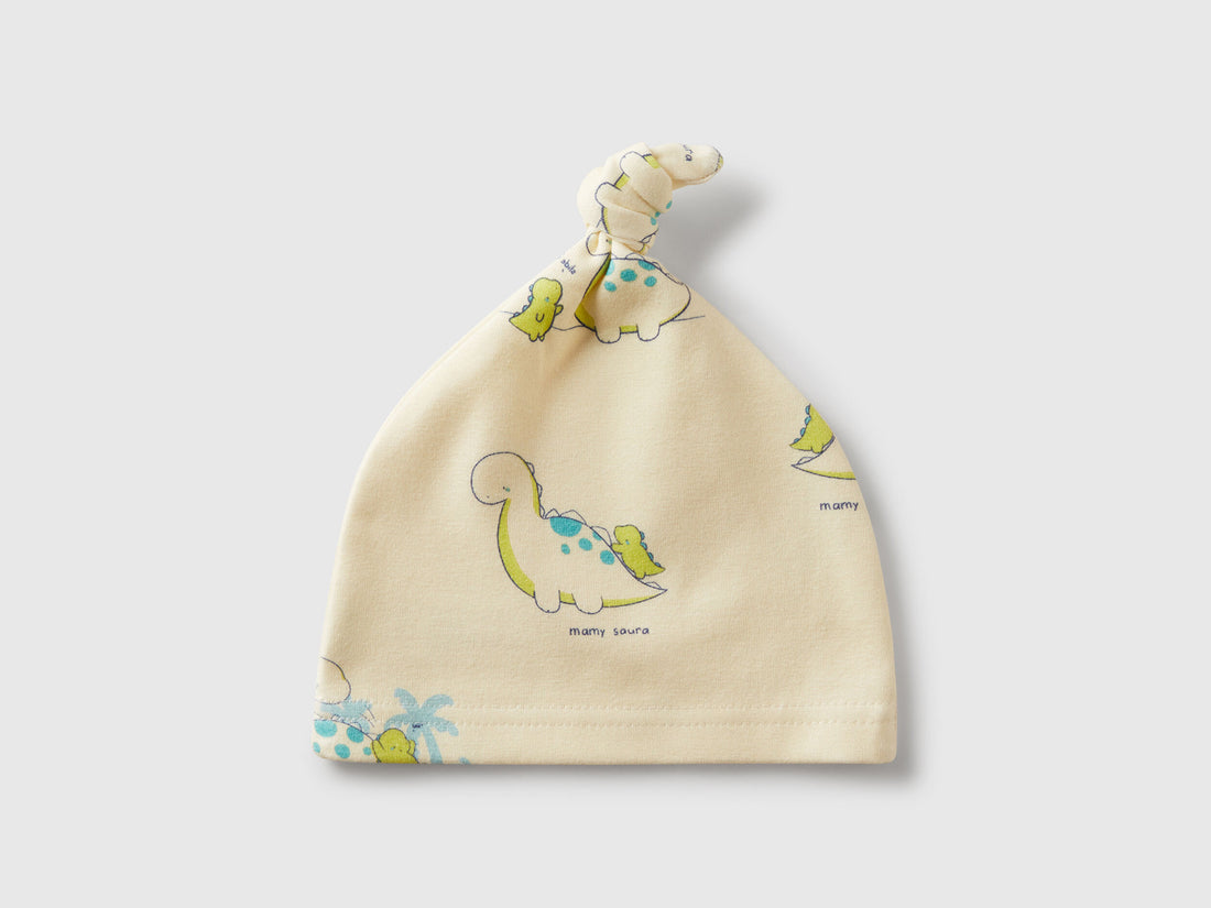 Benetton_Printed Hat with Knot_6SDFAA00V_73P_01