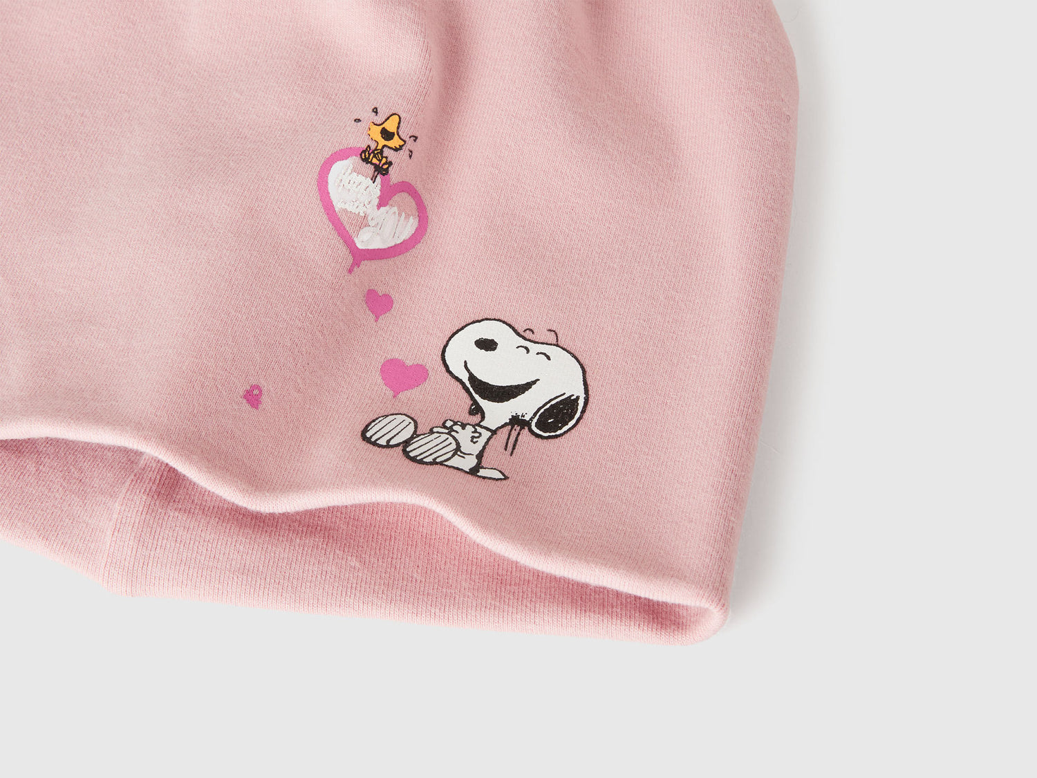 Benetton_Soft Pink_Snoopy ©Peanuts Cap_6SPHGA01L_12U_03