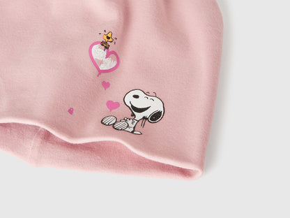 Benetton_Soft Pink_Snoopy ©Peanuts Cap_6SPHGA01L_12U_03
