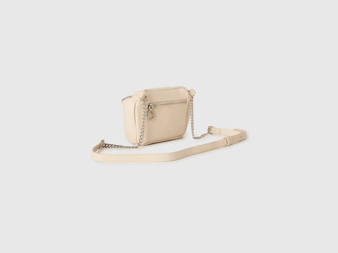 Benetton Creamy White Women White Cloud Bag SKU: 6TREVY01K_0R2 Image 02