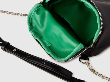 Benetton Black Women Black Cloud Bag SKU: 6TREVY01K_100 Image 03