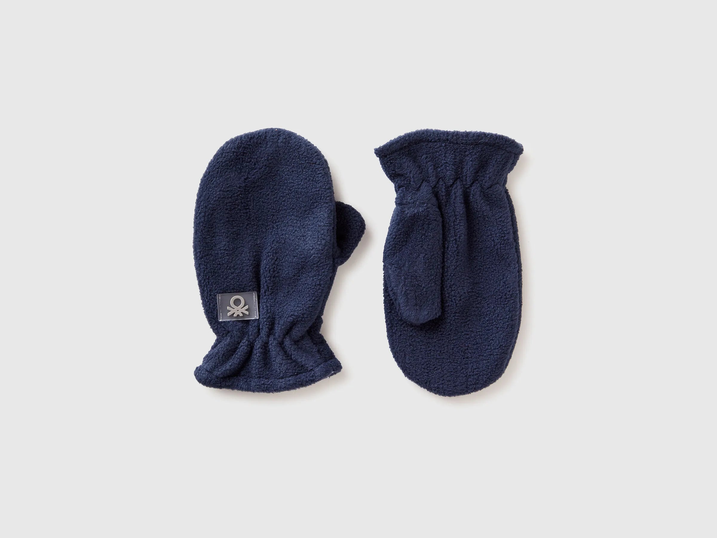 Benetton_Dark Blue_Mittens in Lined Fleece_6U87GG007_252_01