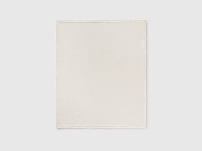 Benetton Creamy White New Born Knit Cotton Blanket SKU: 6UHXA800S_074 Image 02