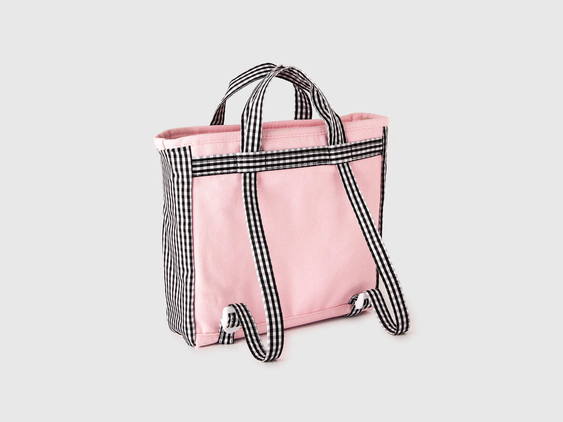 Benetton Pink Girls ©Disney Stitch Backpack SKU: 6UJYRY00A_25F Image 02