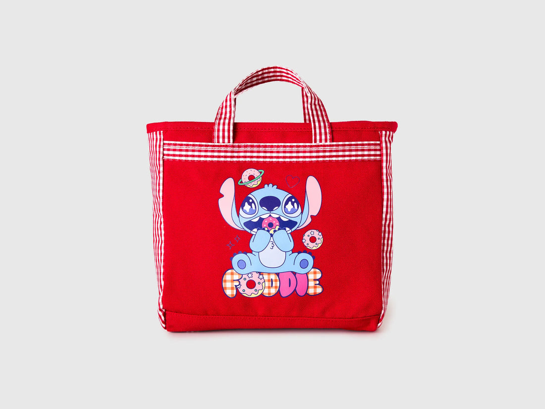 Benetton Red Girls ©Disney Stitch Backpack SKU: 6UJYRY00A_30A Image 01